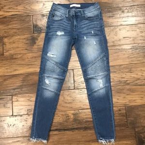 KanCan Moto Skinny Jean